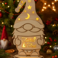 Holz-Wichtel „Frohes Fest“ 