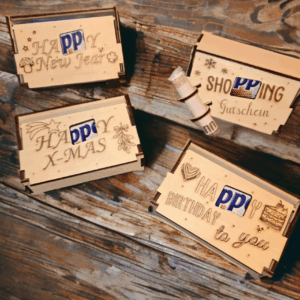 Geschenkbox für ein Knoppers (Ohne Inhalt)