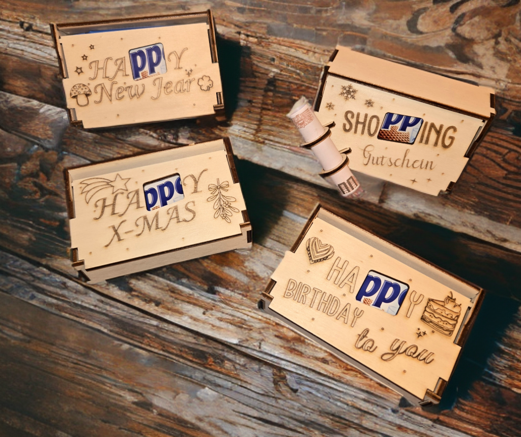 Geschenkbox für ein Knoppers (Ohne Inhalt)