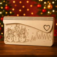 Holz-Geschenkbox – Perfekt für Geld- & Gutscheingeschenke