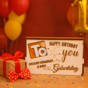 Toffifee Geschenk Box Geburtstag