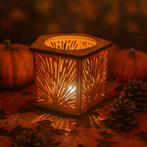 Teelichthalter Strahlen