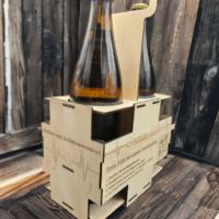 🍺 Biertragerl für 2 Flaschen